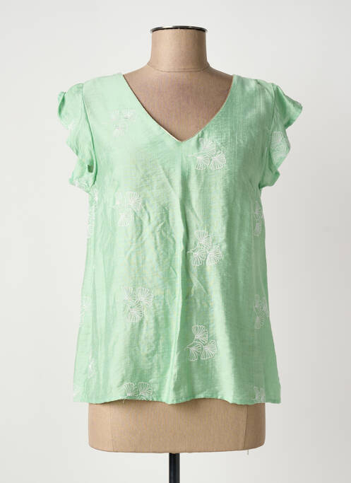 Top vert MAELLE femme