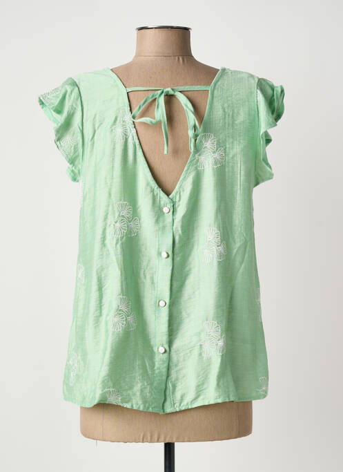 Top vert MAELLE femme