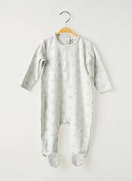 Pyjama col rond gris DOO & BO enfant