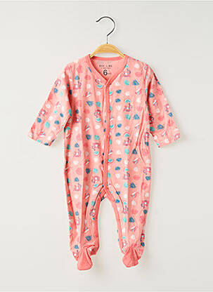 Pyjama fermeture pressionnée rose DOO & BO fille