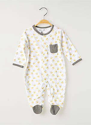 Pyjama col rond gris DOO & BO enfant