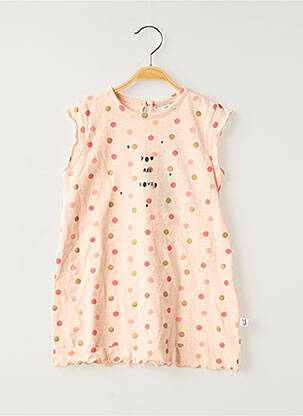 Chemise de nuit col rond rose ESKIMO fille