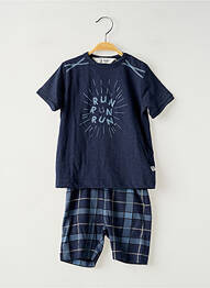 Pyjama imprimé fantaisie bleu ESKIMO garcon