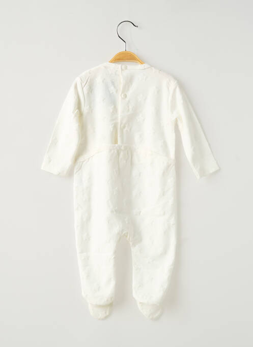 Pyjama col rond blanc DOO & BO enfant