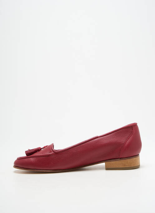 Ballerines rouge MADE IN ROMANS femme