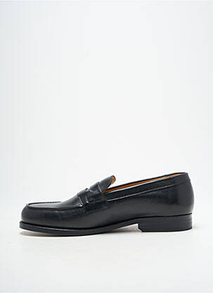 Mocassins type de semelle amortissante talon bas noir PELLET homme