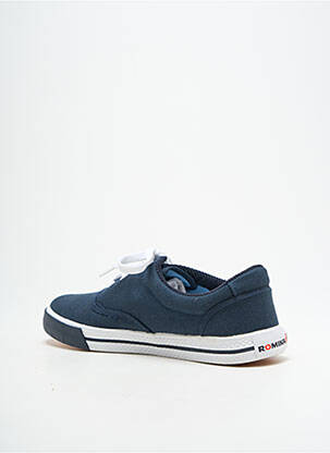 Baskets bout rond bout rond bleu ROMIKA homme