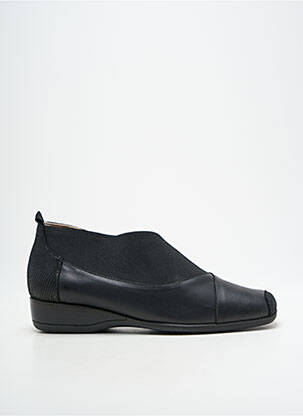 Chaussures de confort voute plantaire talon plat jusqu'à 3cm noir LUXAT femme