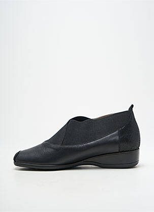 Chaussures de confort voute plantaire talon plat jusqu'à 3cm noir LUXAT femme