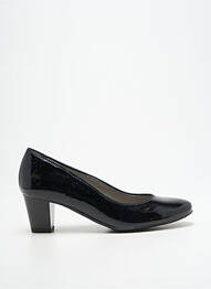 Escarpins matière lisse talon de 4 à 6cm noir ARA femme