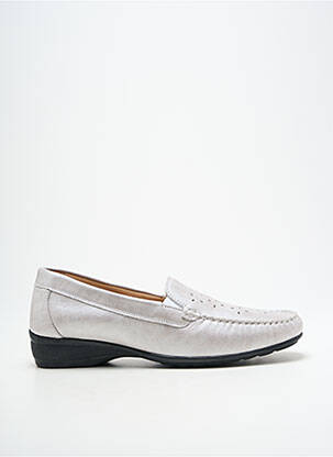 Mocassins argent SEMELFLEX femme
