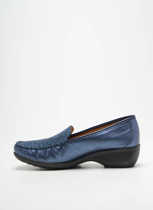 Mocassins bleu SEMELFLEX femme