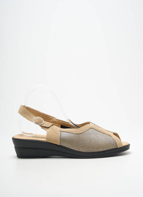 Sandales/Nu pieds beige SEMELFLEX femme