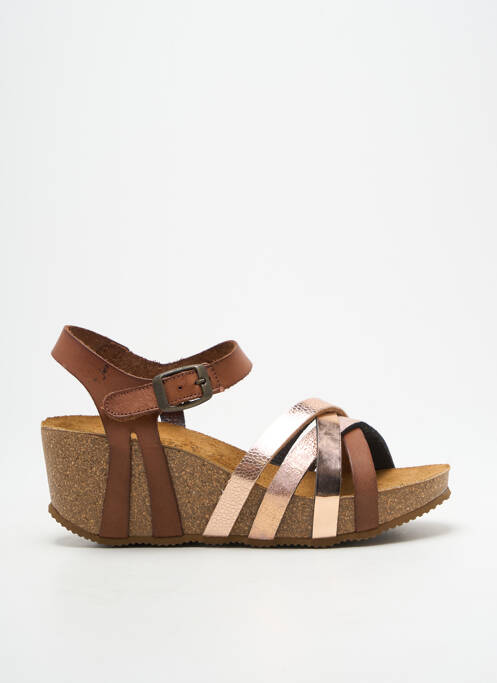 Sandales/Nu pieds marron LA VAGUE femme