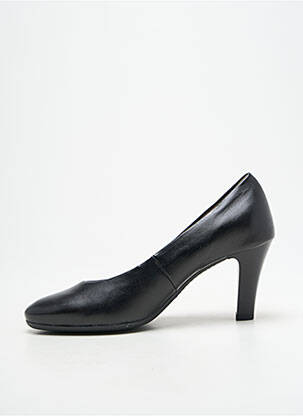 Escarpins tissage satiné talon de 7 à 9cm noir ARA femme
