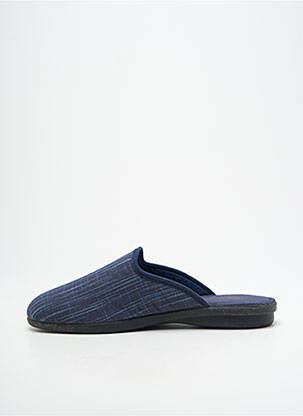 Chaussons/pantoufles bout rond bout rond bleu SEMELFLEX unisexe