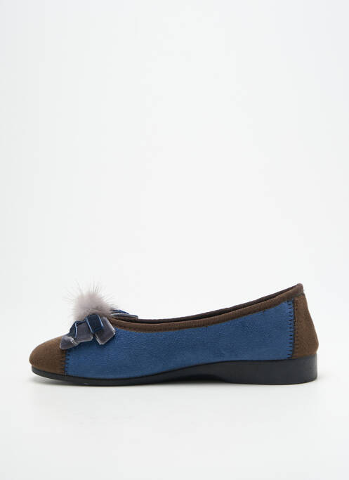 Chaussons/Pantoufles bleu SEMELFLEX femme