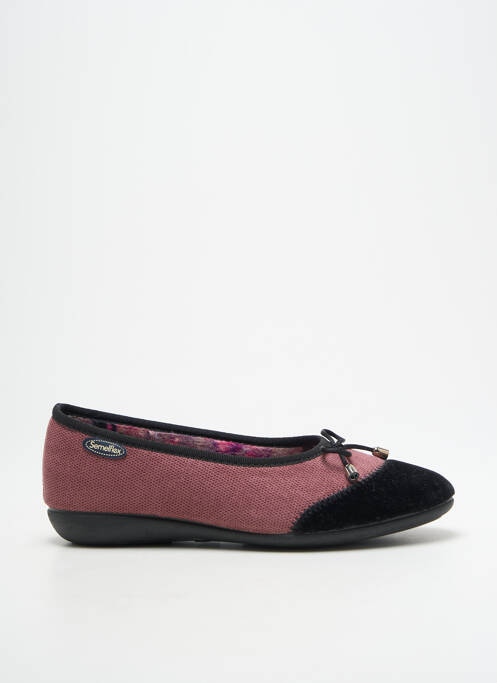Chaussons/Pantoufles rose SEMELFLEX femme
