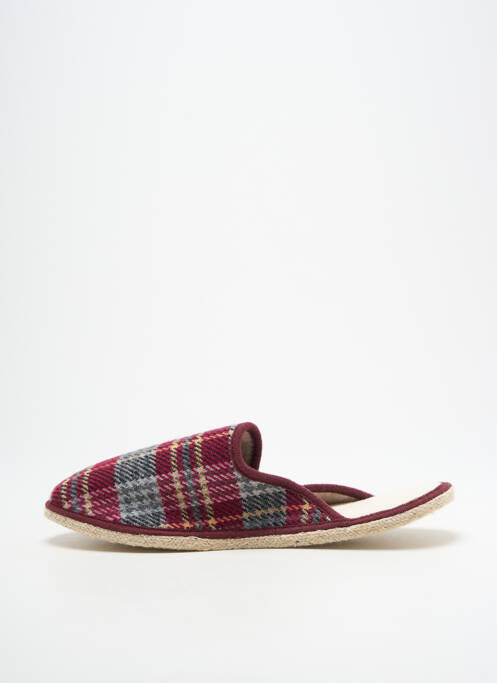 Chaussons/Pantoufles rouge FARGEOT homme
