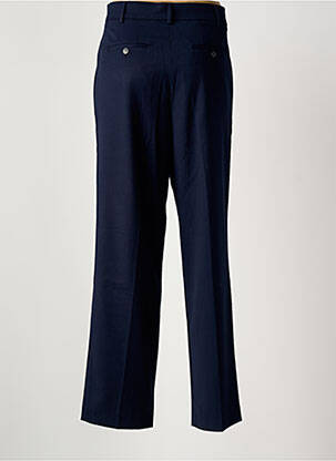 Pantalon droit stretch taille normale bleu HOD femme