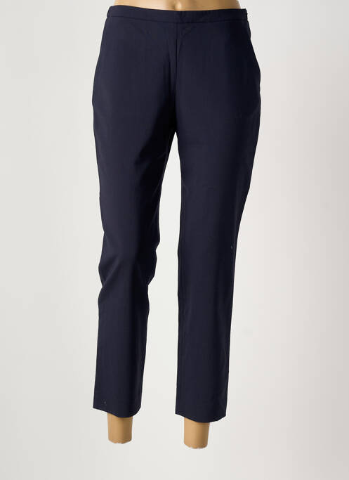 Pantalon 7/8 stretch taille normale bleu 6397 femme