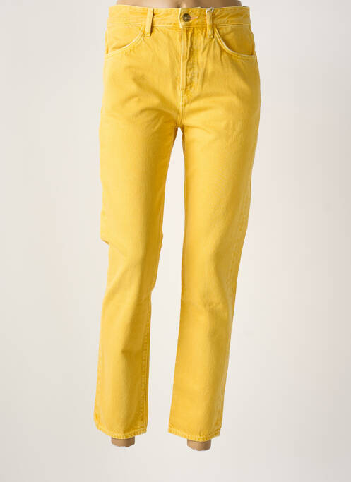 Jeans coupe slim jaune DEE CEE femme