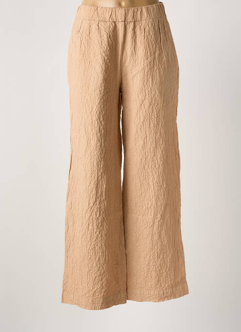 Pantalon large marron LABO.ART femme