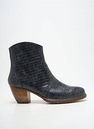 Bottines/boots cubain talon de 4 à 6cm gris NEOSENS femme