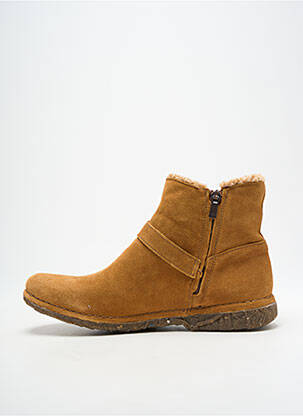 Bottines/boots nubuck talon plat jusqu'à 3cm marron EL NATURALISTA femme