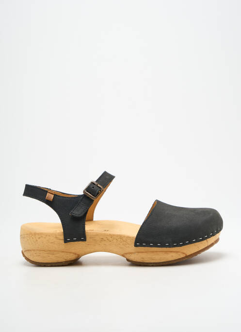 Sandales/Nu pieds noir EL NATURALISTA femme