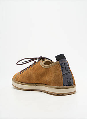 Baskets nubuck bout rond marron FLY LONDON homme
