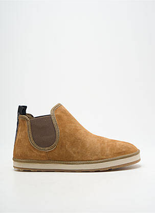 Bottines/boots nubuck bout rond marron FLY LONDON homme
