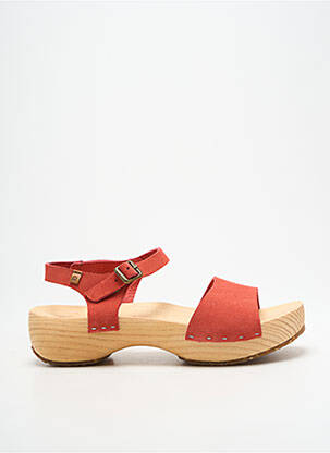 Sandales/nu pieds fermeture boucle(s) talon de 4 à 6cm rouge EL NATURALISTA femme
