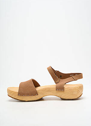 Sandales/nu pieds fermeture boucle(s) talon de 4 à 6cm marron EL NATURALISTA femme