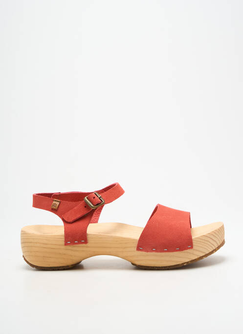 Sandales/nu pieds fermeture boucle(s) talon de 4 à 6cm rouge EL NATURALISTA femme