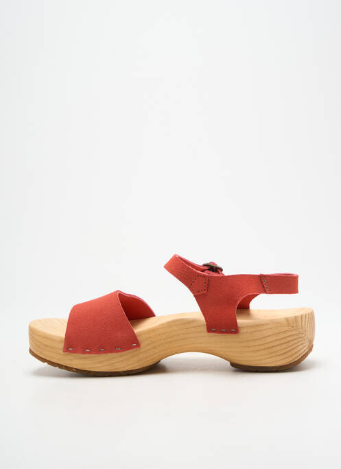Sandales/nu pieds fermeture boucle(s) talon de 4 à 6cm rouge EL NATURALISTA femme