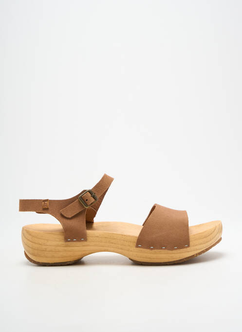 Sandales/nu pieds fermeture boucle(s) talon de 4 à 6cm marron EL NATURALISTA femme