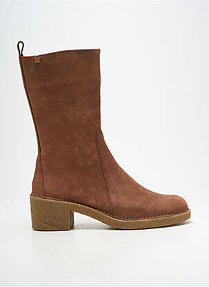 Bottines/boots talon bas talon de 4 à 6cm marron EL NATURALISTA femme