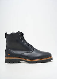 Bottines/boots fourrée talon bas noir ART homme