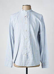 Chemise manches longues imprimé fantaisie bleu SORBINO homme