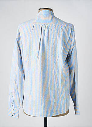 Chemise manches longues imprimé fantaisie bleu SORBINO homme
