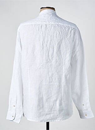 Chemise manches longues coupe droite blanc SORBINO homme