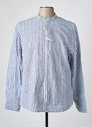 Chemise manches longues imprimé fantaisie bleu SORBINO homme
