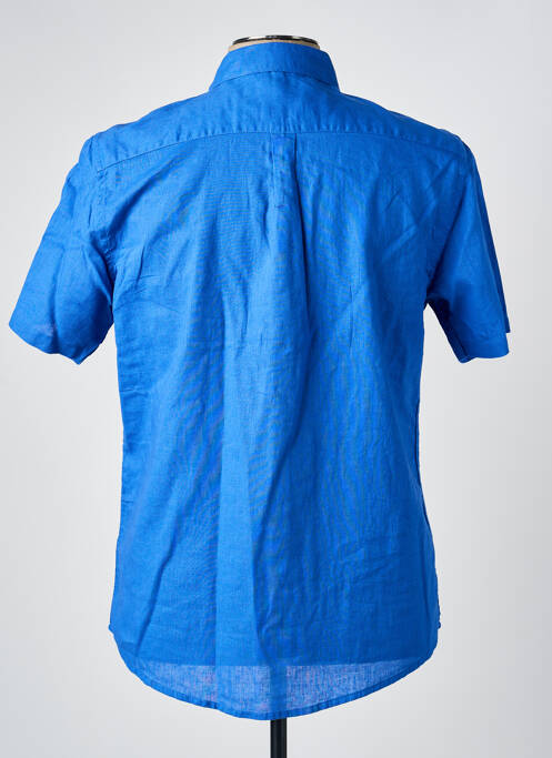 Chemise manches courtes bleu SORBINO homme