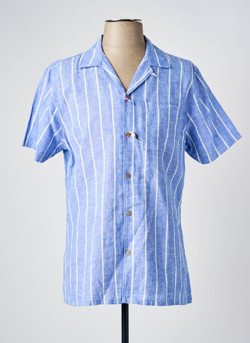 Chemise manches courtes bleu SORBINO homme