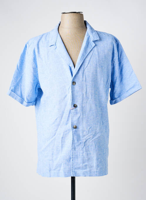 Chemise manches courtes bleu clair SORBINO homme