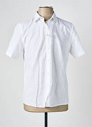 Chemise manches courtes coupe droite blanc SORBINO homme