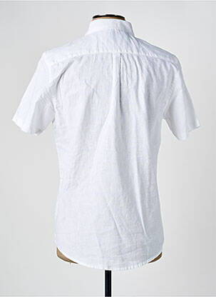 Chemise manches courtes coupe droite blanc SORBINO homme