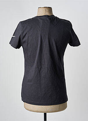 T-shirt sérigraphie floquée manches courtes gris NIKE femme