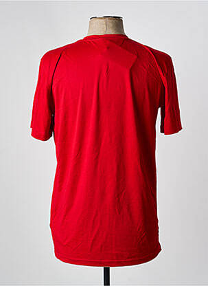 T-shirt coupe droite manches courtes rouge NIKE homme